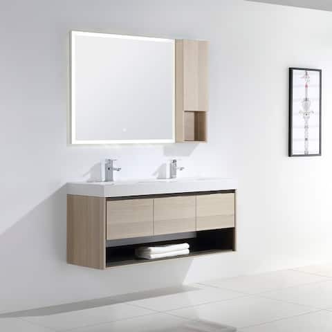 Laila 48" Double Bathroom Vanity Set