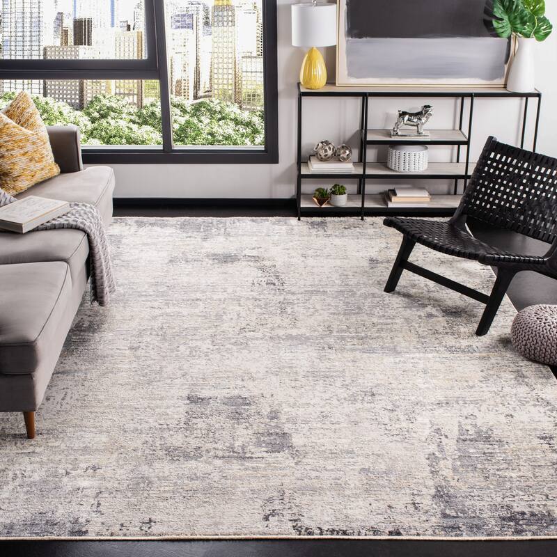 SAFAVIEH Dream Nasiha Modern Abstract Viscose Rug