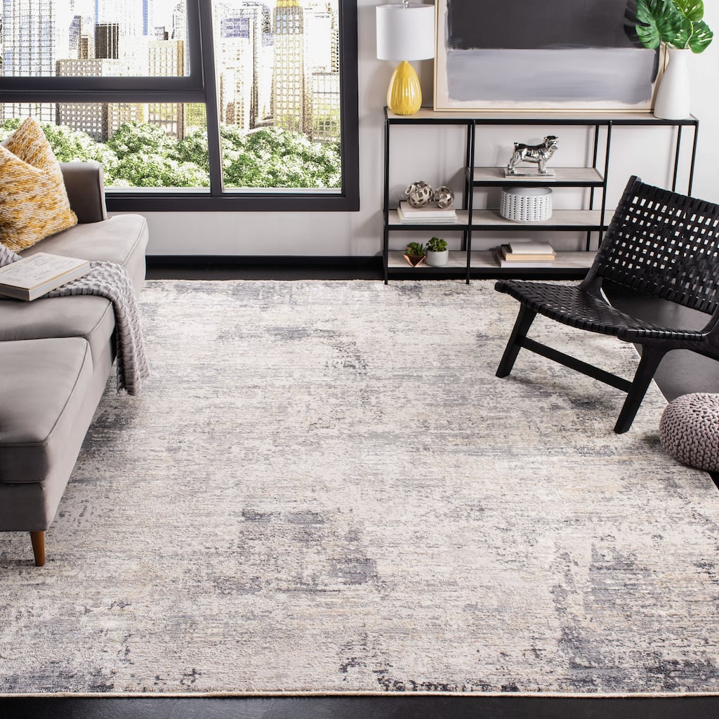 SAFAVIEH Dream Nasiha Modern Abstract Viscose Rug