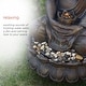 preview thumbnail 5 of 13, Brown Buddha Water Feature with LED Lights