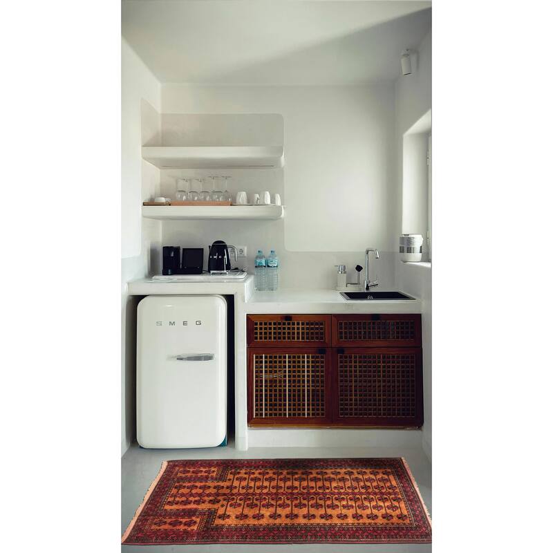 ECARPETGALLERY Hand-knotted Teimani Brown Wool Rug - 2'9 x 3'10