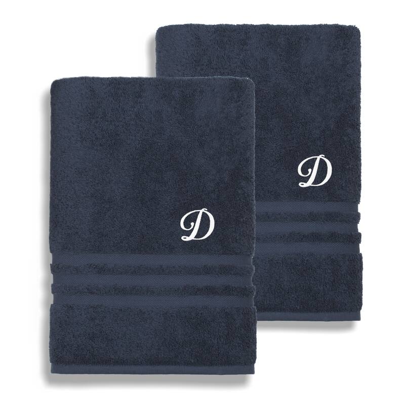 Authentic Hotel and Spa 100% Turkish Cotton 2PC Denzi Bath Sheet Set - D