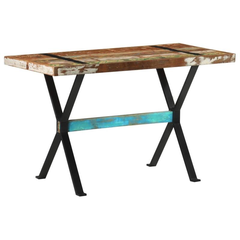 vidaXL Dining Table Wooden Dinner Bistro Table for Dining Room Kitchen Office