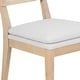 preview thumbnail 10 of 19, Monroe Rubberwood Cane Back Solid Wood Side Chair by East at Main (Set of 2)