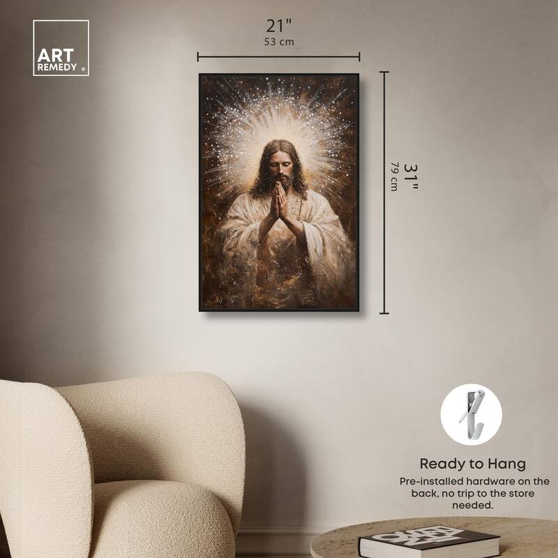 Meditation Manifested Canvas by Art Remedy