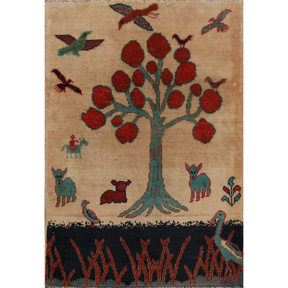 Traditional Kazak Oriental Foyer Rug Handmade Wool Carpet - 2'0"x 3'0"