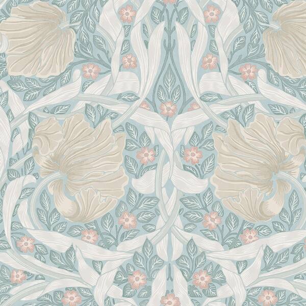 slide 2 of 4, William Morris Pimpernel Ocean Wallpaper