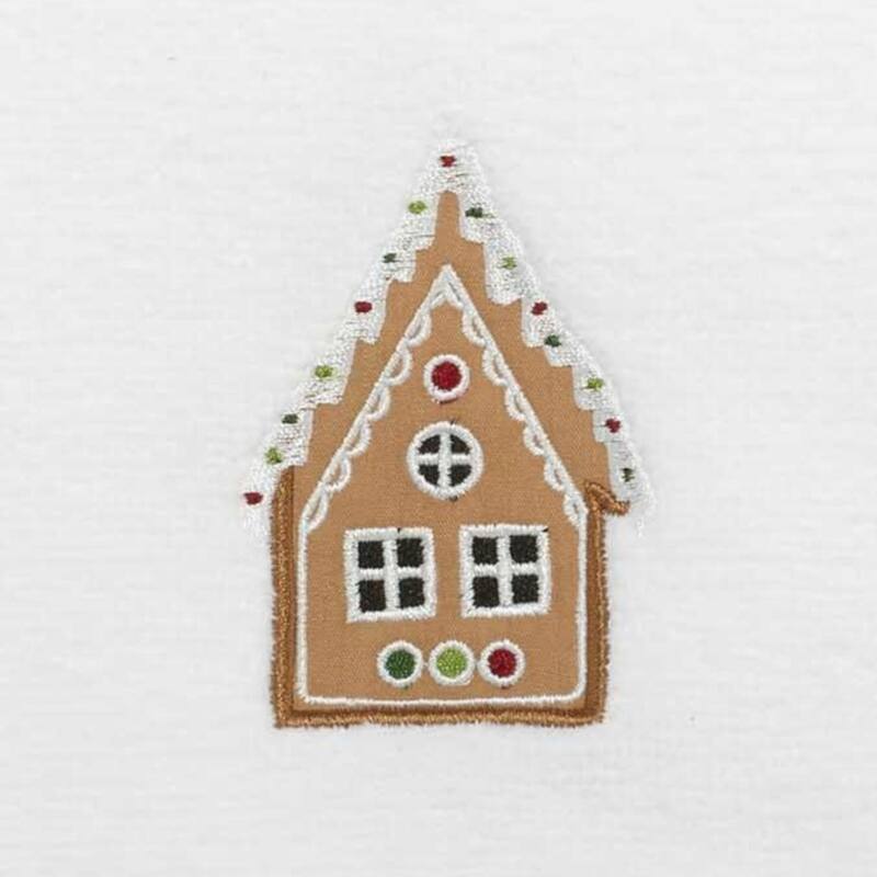 Avanti Gingerbread Man 2-Pack Fingertip Towel Set