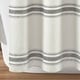 preview thumbnail 17 of 43, Lush Decor Farmhouse Stripe Shower Curtain
