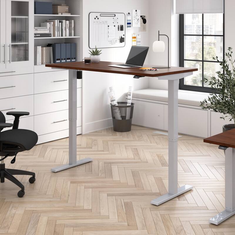 Bush Business Furniture Move 40 Series 60x30 Adjustable Standing Desk - Hansen Cherry