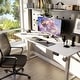 preview thumbnail 32 of 51, Futzca Height Adjustable Electric Standing Desk Sit Stand Computer Stand up Desk with Splice Board