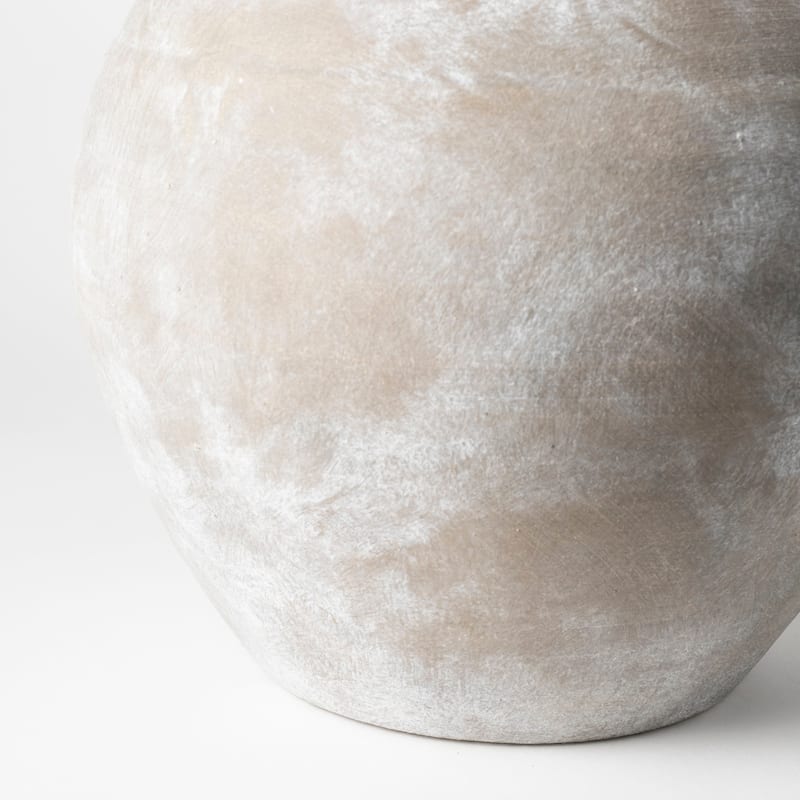 Sherry Rustic Brown Ceramic Vase (19")