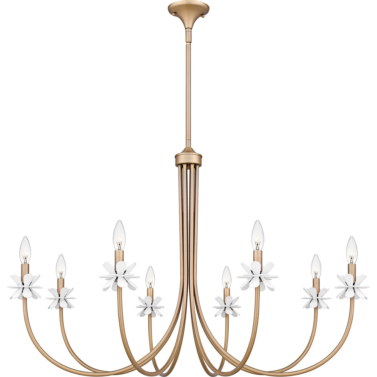 Bronze Gold Chandelier from the Remy Collection
