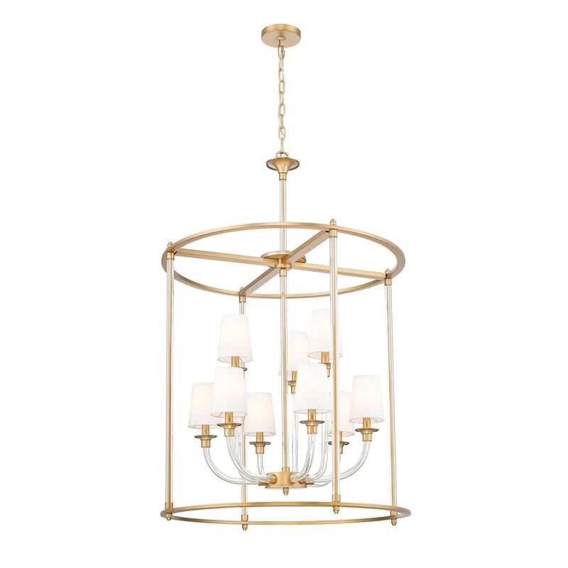 Z-Lite 1950-9C Katerina 9 Light 28" Wide Chandelier