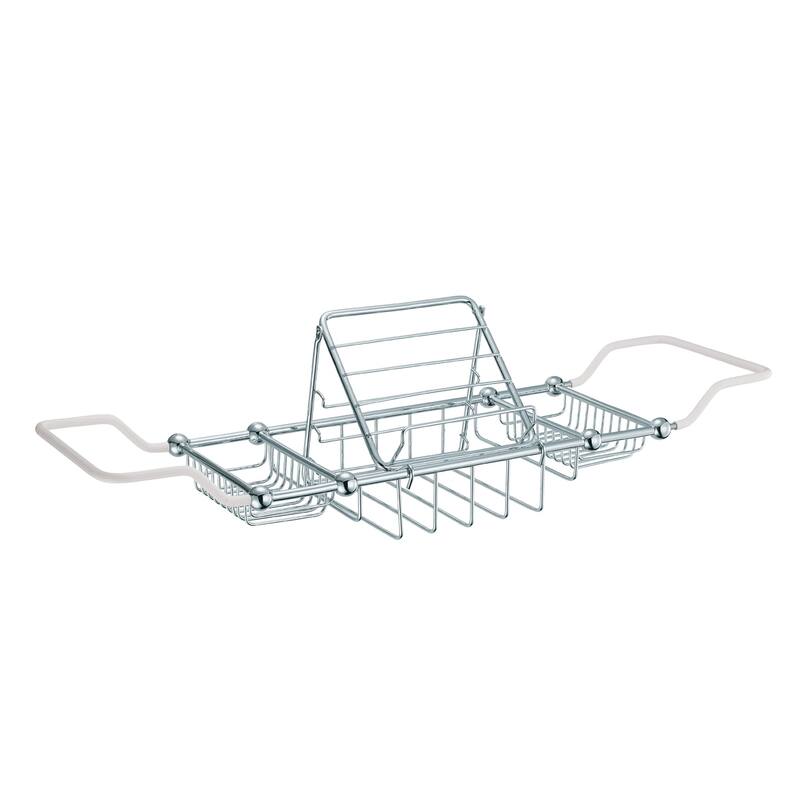 Carlton Expandable Tub Basket - Polished Chrome