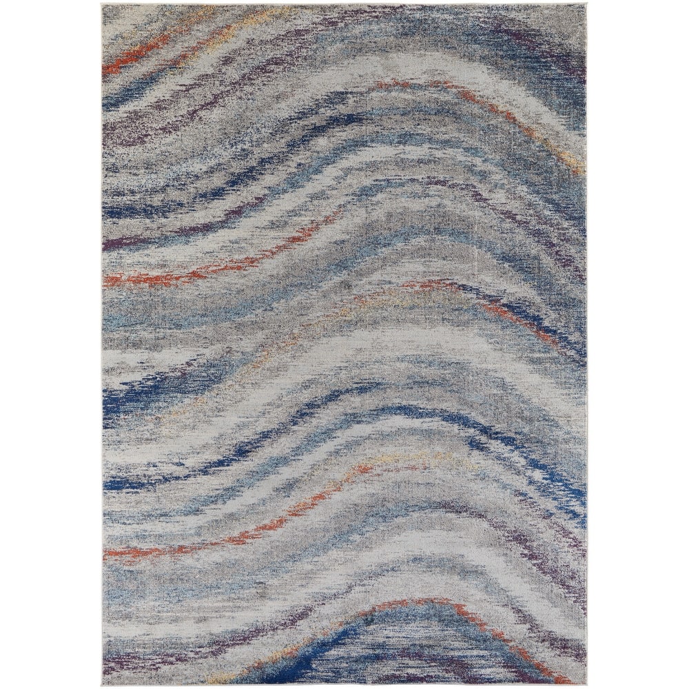 Adelmo Power Loomed Contemporary Area Rug