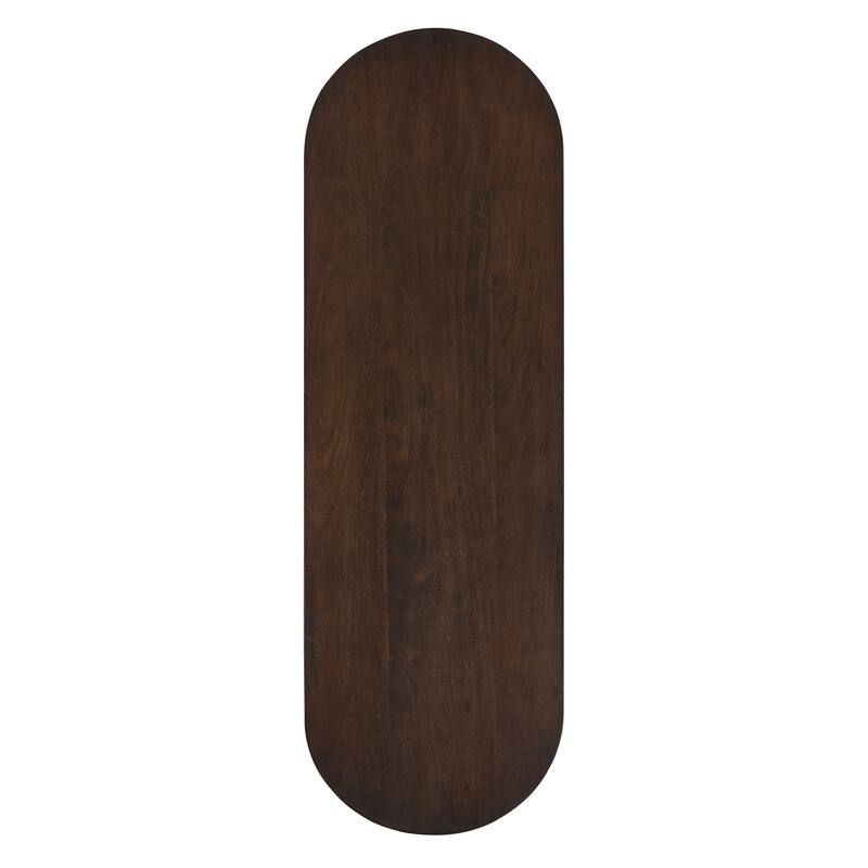 Minimalist Console Table with Rounded Edges
