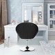 preview thumbnail 4 of 8, Costway 1PC Accent Chair Adjustable Modern Swivel Round Tufted Back
