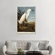 preview thumbnail 6 of 6, iCanvas "Snowy Heron Or White Egret / Snowy Egret " by John James Audubon Canvas Print 48x32x1.5