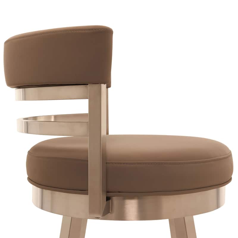 Tempo Furniture Camden Swivel 26" Counterstool w/ Fully Welded Metal Frame (Commercial Grade) by Furnish Theory (Various Colors)