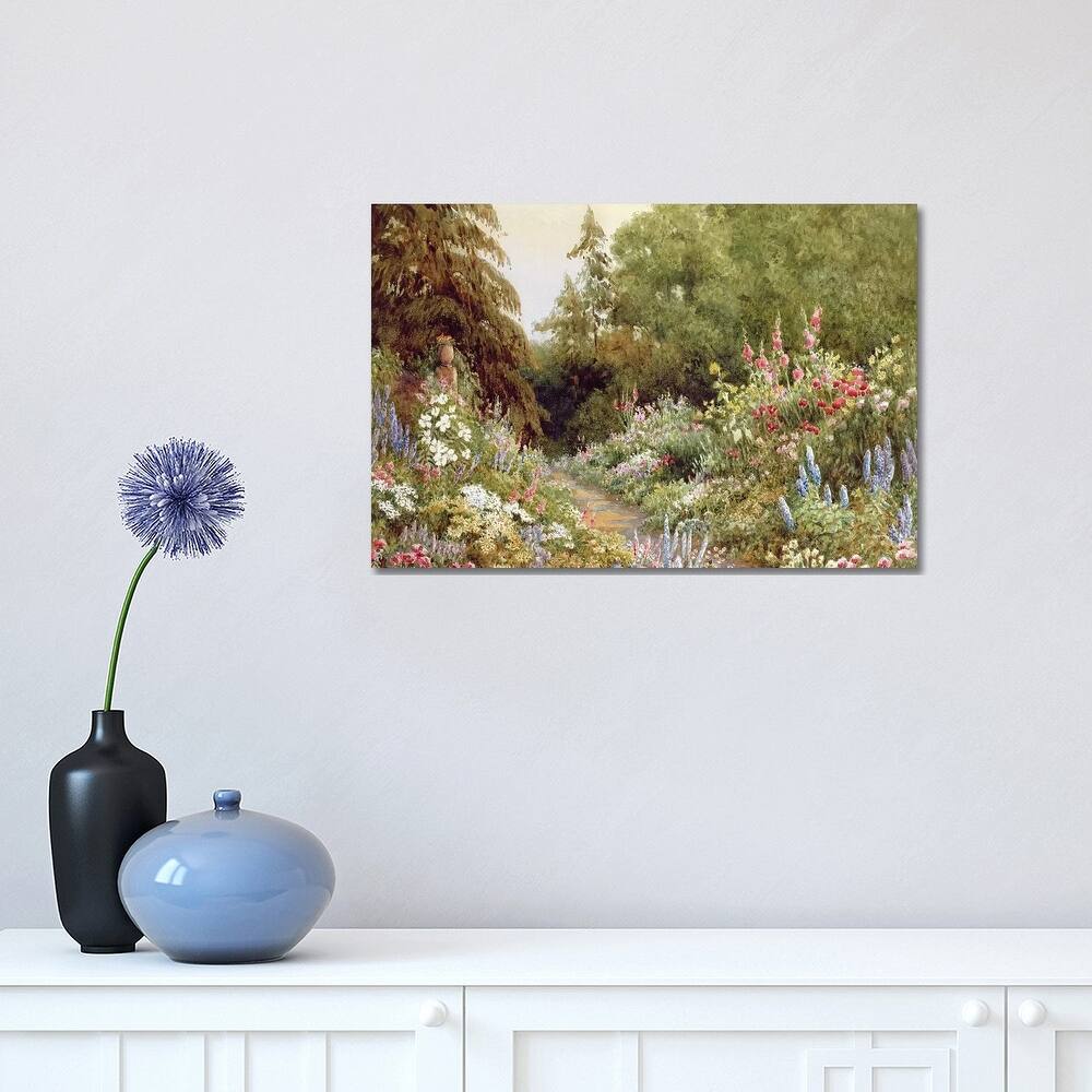 iCanvas "Herbaceous Border " by Evelyn L. Engleheart Canvas Print