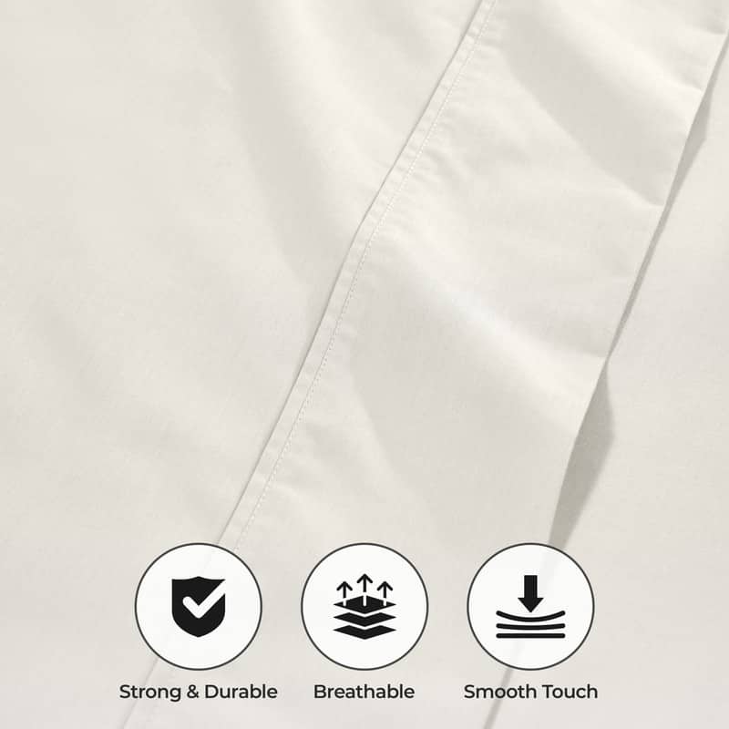 Superior Solid 1000-Thread Count Cotton Blend Deep Pocket Sheet Set