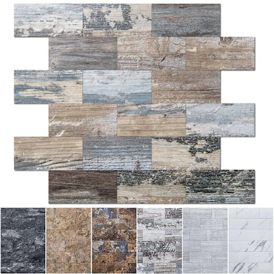 Art3d Peel and Stick Backsplash Tile for Kitchen Backplash, Bathroom Vanities, Fireplace Decor,10 Sheets