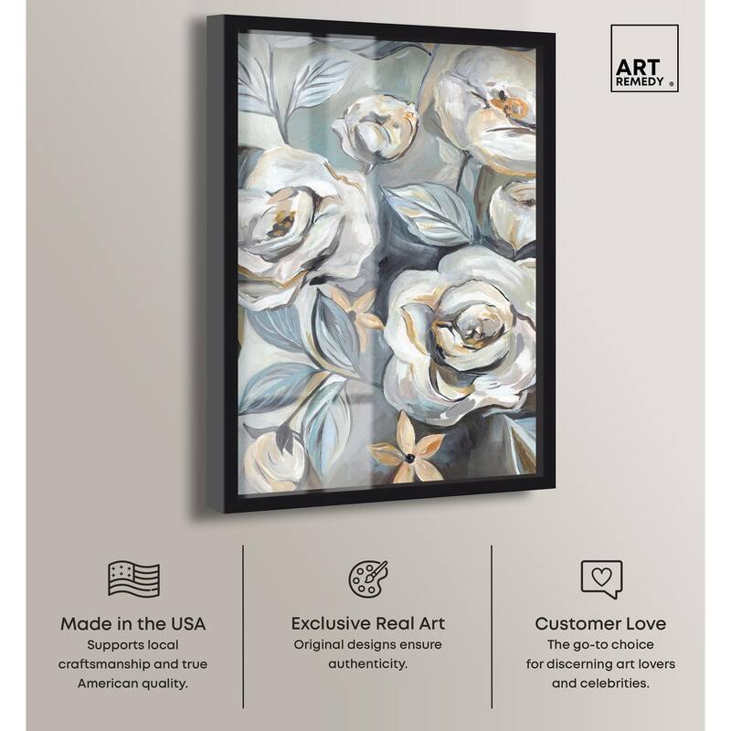 Grey Delight Shadowbox by Art Remedy