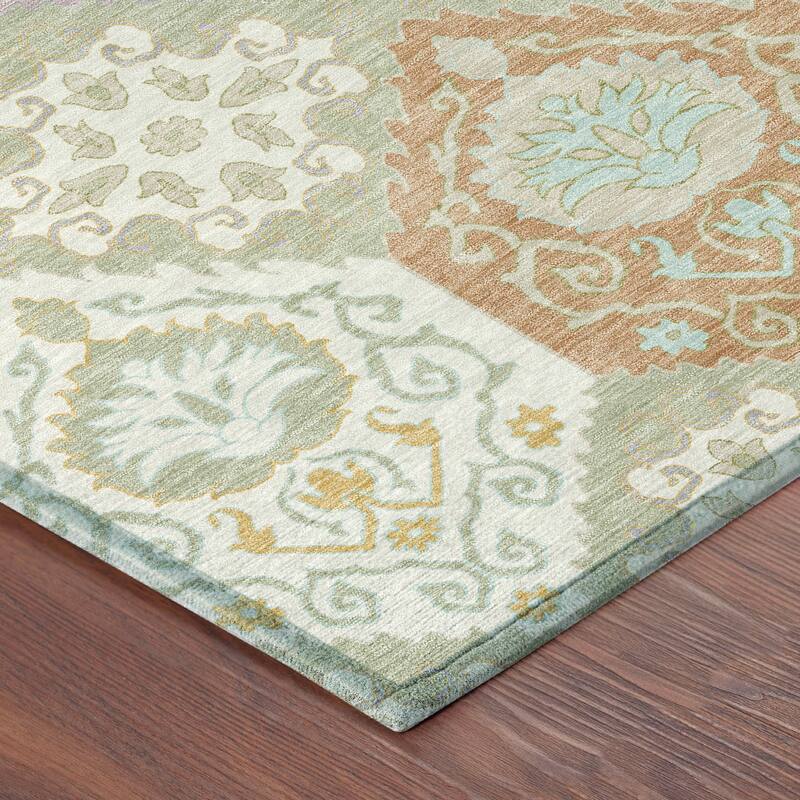 Machine Washable Indoor/ Outdoor Global Bayfield Chantille Rug