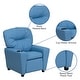 preview thumbnail 81 of 191, Contemporary Kids Recliner with Cup Holder