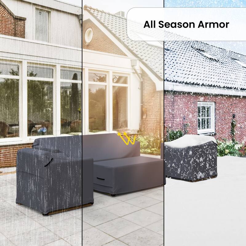 Forever Patio Outdoor 4 piece Furniture Cover - 32 x 79 x 29