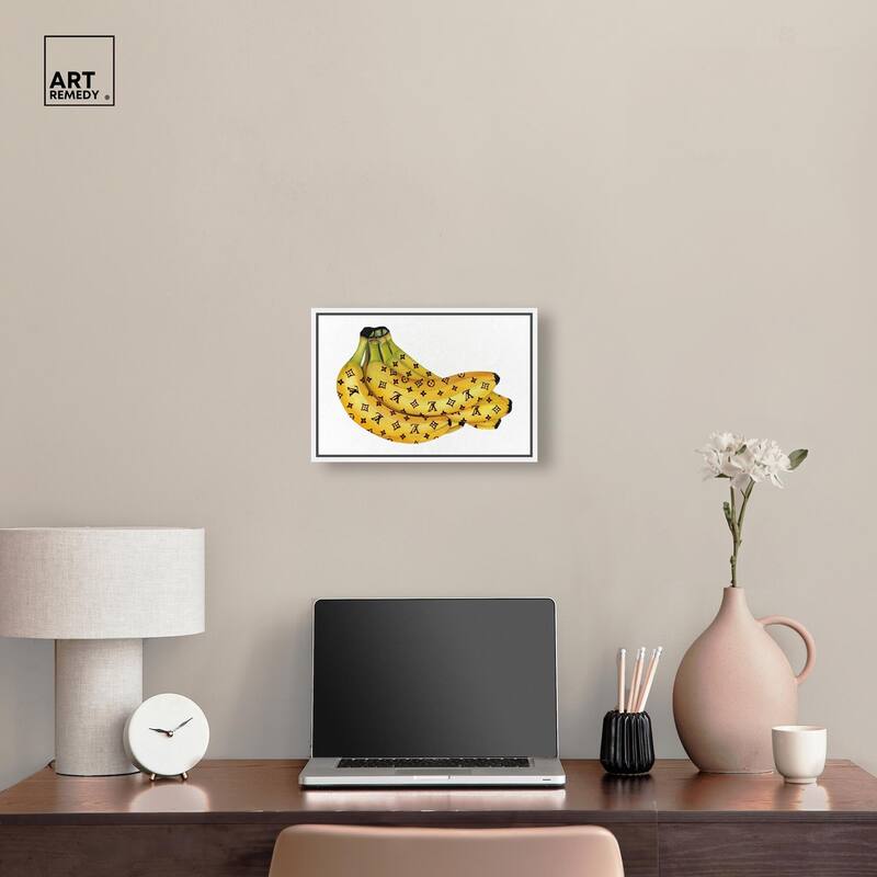 Fashion Bananas III Canvas by Art Remedy