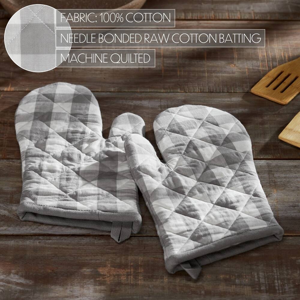 Annie Buffalo Check Oven Mitt Set of 2