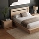 preview thumbnail 24 of 34, Malibu 4-Piece Bedroom Set with Bed, Headboard, and 2 Nightstands