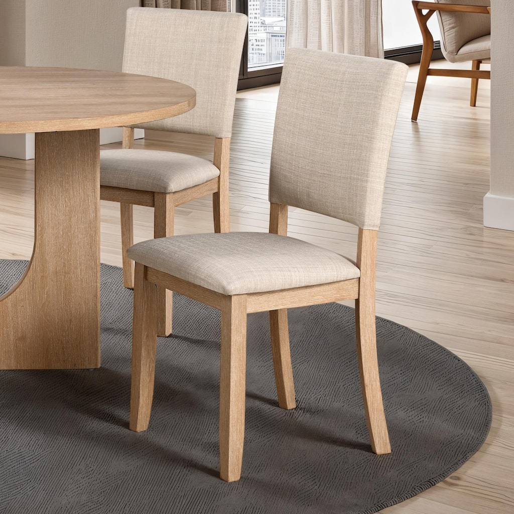 Furniture of America Zephyra Modern Wood Dining Chairs (Set of 4)