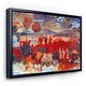 preview thumbnail 7 of 10, Designart 'Painted Mural On Royal PaLace In Colombia' Traditional Framed Canvas Wall Art Print