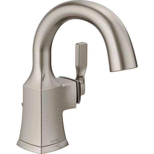 Shop Delta 15766LF-SP Sawyer 1-Handle Bathroom Faucet ...