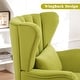 preview thumbnail 13 of 65, HOMYKA Modern Wingback Arm Chair Upholstered Accent Chair Set of 2