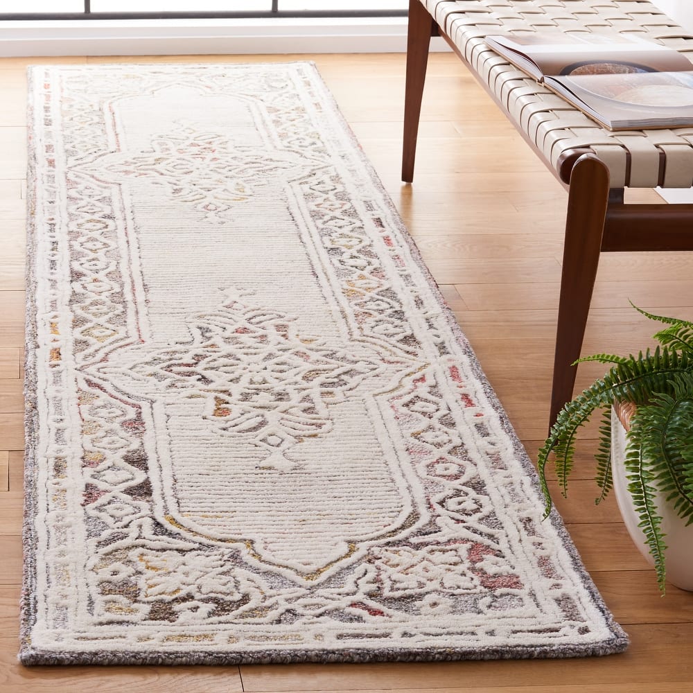 SAFAVIEH Handmade Metro Tallina French Country Wool Rug