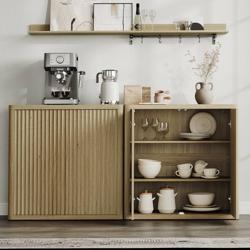 3 Multifunctional and Practical Rounded-Corner Side Cabinets