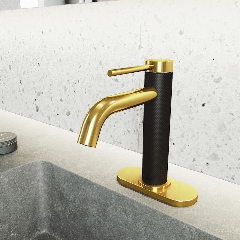 VIGO Madison 8" H Single Handle Single Hole Bathroom Faucet