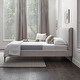 preview thumbnail 14 of 15, New Heights Dillon Upholstered Bed with Metal Legs