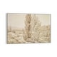 preview thumbnail 2 of 10, iCanvas "Summer " by Caspar David Friedrich Framed Canvas Print White - 18x26