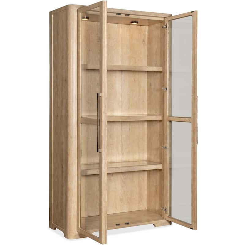 Hooker Furniture 6950-75906-80 Retreat 46" Wide Oak Display Cabinet