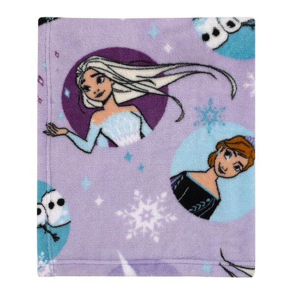 slide 2 of 5, Disney Frozen Winter Cheer Toddler Blanket