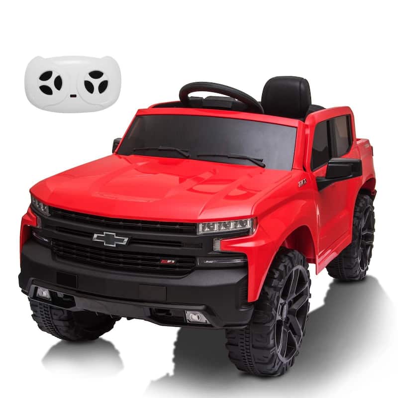 12V Kids Ride on Truck，Electric Ride on Car - Red