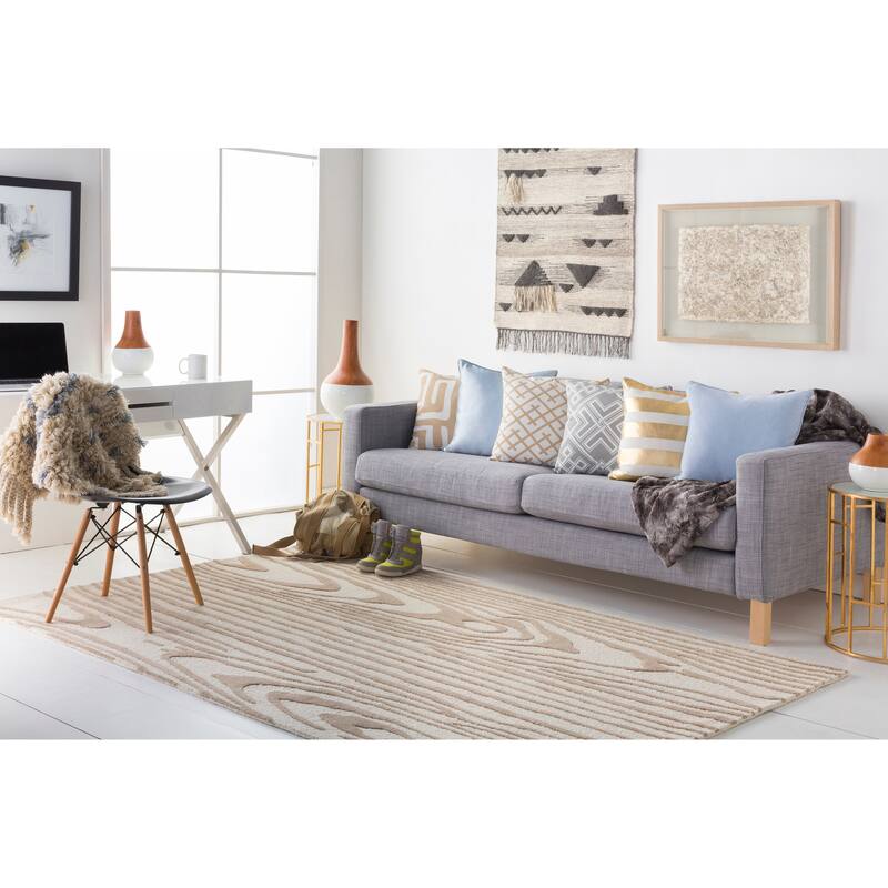 Olympos Taupe Traditional Decorative Tapestry