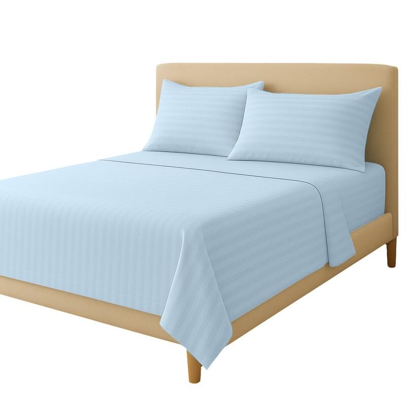 Premium Breathable Cotton Deep Pocket Sheet Set Hotel-Quality Comfort