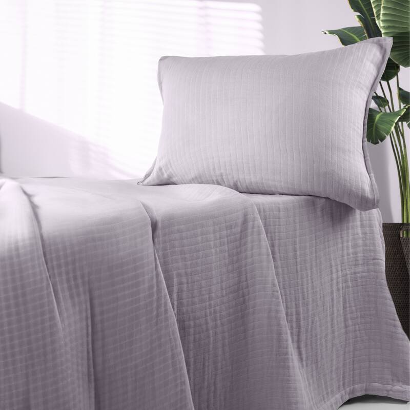 Piper Sham, Lavender, Standard - Lavender