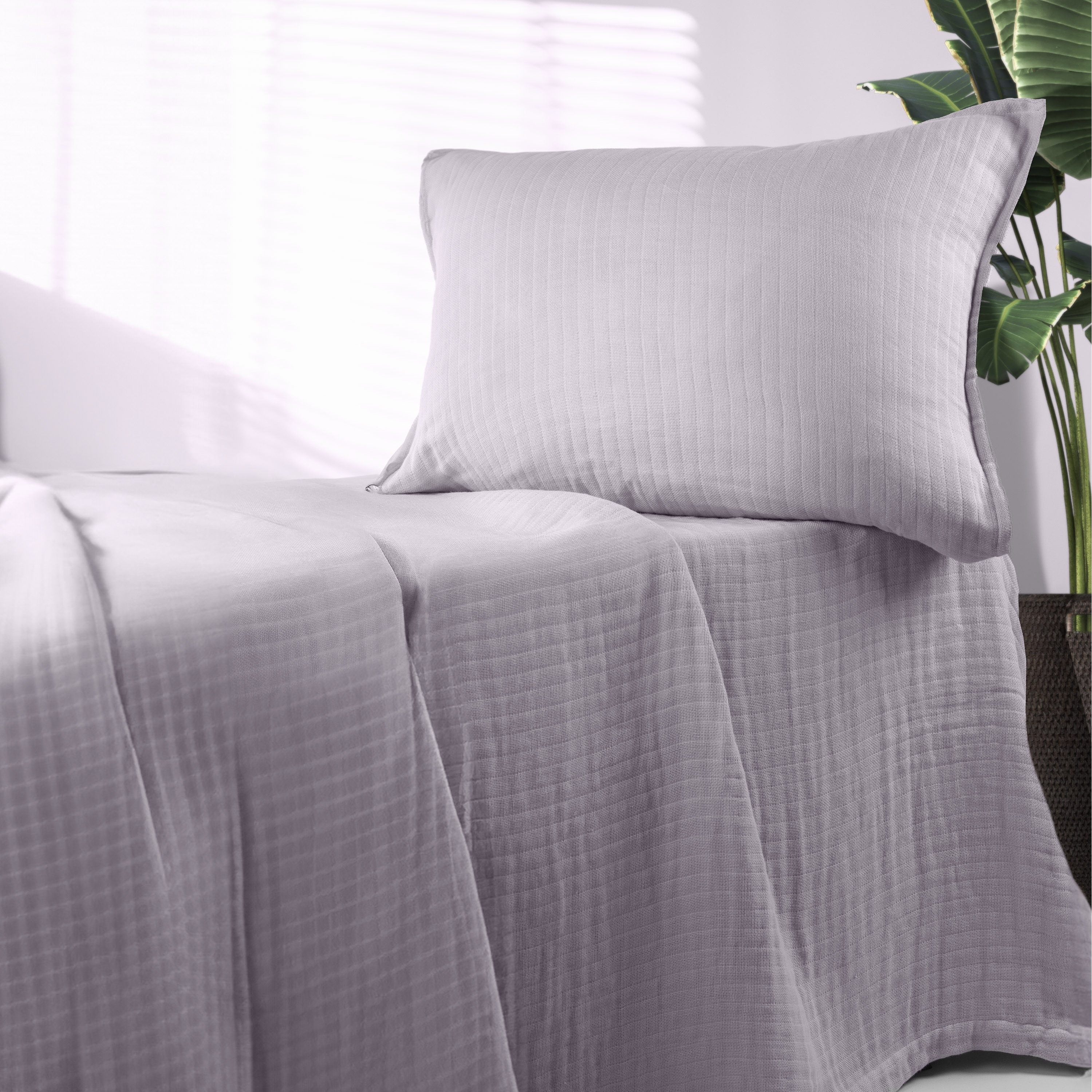 Piper, Cotton, Lavender, Standard Sham